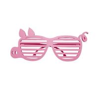 Lunettes stupides, nouveauté amusante, matière imprimée en 3D, cosplay avec yeux faux, accessoire de fête costumée, confort toute la journée, fête d'anniversaire, Noël, carnaval