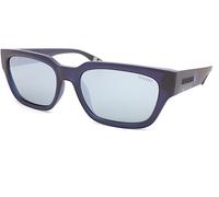 Lunettes Superdry SDS 5005 Très Foncé Bleu Avec Verres Miroités Argentés 106