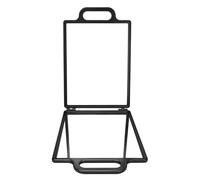 Lunettes suspendues professionnelles pliables en verre de salon avec cadre de suspension réglable pour une coupe précise des cheveux et un coiffage en verre de salon
