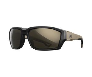 Lunettes tactiques Alpine Wiley X - Captivate Polarized Tungsten Mirror/Matte Black/Tan