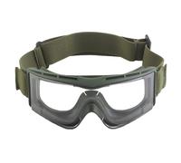 Lunettes Tactiques avec 3 Modes De Port - Compatibles avec Les Casques for Les Opérations Extérieures Et en Équipe(Green)