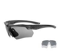 Lunettes tactiques Crossbow APEL Clear/Smoke Gray ESS - Black