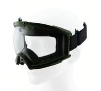 Lunettes Tactiques Haute Résistance for Opérations Extérieures CS - Anti-buée avec Bandeau Élastique(Green)