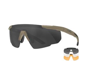 Lunettes tactiques Saber Advanced Set 3in1 Wiley X - Grey/Clear/Light Rust/Matte Tan