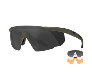 Lunettes tactiques Saber Advanced Set 3in1 Wiley X - Grey/Clear/Light Rust/OD Green