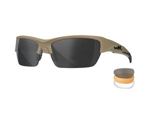 Lunettes tactiques Valor 2.5 Set 3in1 Wiley X - Matte Tan