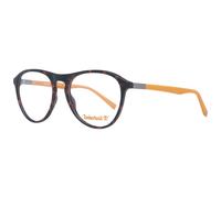 Lunettes Timberland TB1742 052 Marron Ronde Monture Complète En Plastique 54mm