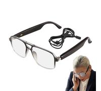Lunettes Traduction - Lunettes Traduction Simultanée Intelligente | Monture Sans Fil Ultra Légère Avec Batterie Longue Durée Femmes Et Hommes