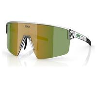 Bliz Eyewear – Lunettes de vélo – P004 Small – Cat 3 – Transparent White / Brown W Green Multi
