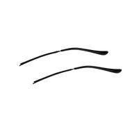 Lunettes Universelles Temple Remplacement des branches de lunettes en métal, branches de lunettes, branches de lunettes de soleil, réparation des branches de monture de lunettes(Black14.00X1.00X0.50)