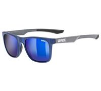 Lunettes uvex lgl 42 gris verres miroir bleu