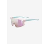 Lunettes Uvex Skyrise bleues avec lentille miroir rose pour enfants
