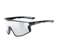 Uvex Skyryse Sunglasses Clair Mirror Silver/CAT3 Black Matt / Black Matt