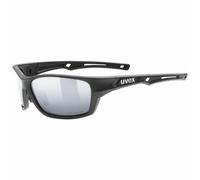 Lunettes Uvex Sportstyle 232 P Black Mat / Polavision Mirror Silver (CAT. 3)
