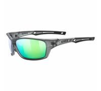 Lunettes Uvex Sportstyle 232 P Smoke Mat / Polavision Mirror Green (CAT. 3)