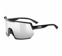 Uvex Sportstyle 235 Mirrored Sunglasses Noir Mirror Silver/CAT3 Black Matte
