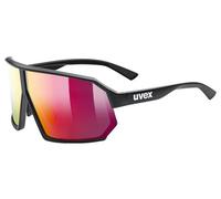 Lunettes uvex sportstyle 237 noir verres miroir rouge