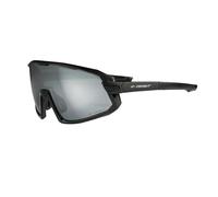 Lunettes vélo monture 3 verres interchangeables - protection 100% uv - uva - uvb vision optimale, ultra adhérentes, tres résistantes Gist Next Noir TU
