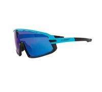 Lunettes vélo monture 3 verres interchangeables - protection 100% uv - uva - uvb vision optimale, ultra adhérentes, tres résistantes Gist Next Bleu TU
