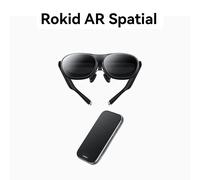Lunettes vidéo spatiales AR Rokid avec écran à 3 écrans, micro-OLED 360'', OLED 120 Hz, 600 nits, multitâches pour le jeu rokid Spatial black