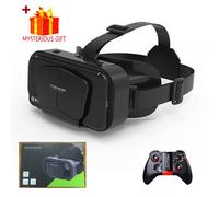 Lunettes VR de réalité virtuelle 3D pour téléphone portable,casque d'écoute de 7 pouces avec contrôleurs de jeu,lunettes Viar réelles - Type With Box 054 Remote