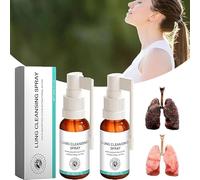 Lung Cleansing Spray - Herbal Lung Cleansing Spray,Lung Cleansing Sprays,Herbal Lung Cleanse Mist,Herbal Spray Cleansing Lung,Powerful Lung Support & Cleanse (2 pcs)