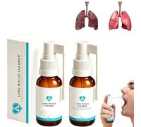 Lung Mucus Cleaner,Lung Cleaner Spray,Natural Herbal Lungs Cleaning Spray for Men and Women,Natural Ingredients,Lightweight & Easy to Carry (2 Pcs, 30ml)