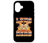 Lung Nerd Respiratory Therapist Thérapie respiratoire 90s Coque pour iPhone 16