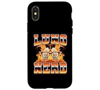Lung Nerd Respiratory Therapist Thérapie respiratoire 90s Coque pour iPhone X/XS