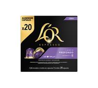 LOr Lungo Profondo XL pour Nespresso. 20 Capsules