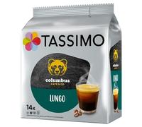 LUNGO X14 -90G, TASSIMO COLOMBUS, LOT DE 3