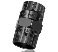 Lunhoo Outil de vélo, extracteur de roue libre 2 en 1 et cassette, outil de démontage, outil de démontage Centerlock 12 dents, outil de vélo extracteur de cassette pour vélos Shimano, SRAM, SunTour