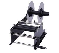 LUNICASHA Machine d'étiquetage manuelle, Machine d'étiquetage de bouteilles rondes Mt-30, étiqueteuse pour boîte ronde/bouteille, machine d'étiquetage auto-adhésive pour canettes et bouteilles