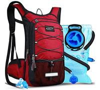 Lunidry 15L Sac à Dos d'hydratation avec vessie d'eau de 3L, Sac Trail Running pour Femme Homme, pour Randonnée Cyclisme Marathon VTT, Ajustables à Taille Sac à Dos d'eau avec système d'hydratation