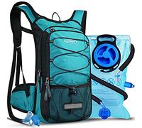 Lunidry 15L Sac à Dos d'hydratation avec vessie d'eau de 3L, Sac Trail Running pour Femme Homme, pour Randonnée Cyclisme Marathon VTT, Ajustables à Taille Sac à Dos d'eau avec système d'hydratation