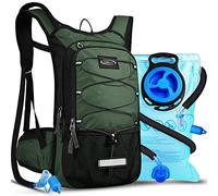 Lunidry 15L Sac à Dos d'hydratation avec vessie d'eau de 3L, Sac Trail Running pour Femme Homme, pour Randonnée Cyclisme Marathon VTT, Ajustables à Taille Sac à Dos d'eau avec système d'hydratation