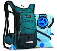 Lunidry 15L Sac à Dos d'hydratation avec vessie d'eau de 3L, Sac Trail Running pour Femme Homme, pour Randonnée Cyclisme Marathon VTT, Ajustables à Taille Sac à Dos d'eau avec système d'hydratation