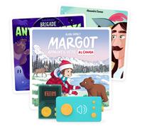 Lunii Â€? 3 Livres Audio : Margot Vã©to, Brigade Anti-monstres, Mousquetaires Multicolore TU