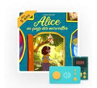 Coffret livre audio Lunii Alice aux pays des merveilles pour conteuse Lunii Ma Fabrique à Histoires