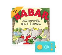 Lunii - Coffret Babar aux royaumes des éléphants - Livre Audio interactif dès 3 Ans à écouter sur Ma Fabrique à Histoires