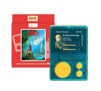 Lunii- Coffret baladeur FLAM Jouer D&D (Donjons et Dragons-Hasbro) -pour Enfants de 7 à 11 Ans-2 Livres Audio interactifs Inclus-Boîte à Histoires fabriquée en France, 3760361141886