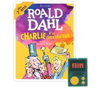Lunii - Coffret Charlie et la chocolaterie - Livre audio de 2h47 interactif dés 7 ans à écouter sur FLAM