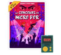 Lunii - Coffret Le concours du Micro d'Or - Livre audio interactif dés 9 ans à écouter sur FLAM