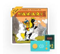 Coffret livre audio Lunii Les bandes à écouter de Yakari pour conteuse Lunii Ma Fabrique à Histoires