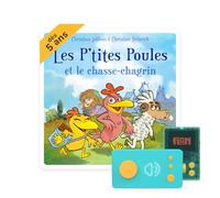 Lunii - Coffret Les ptites poules - Livre audio interactif 1h à écouter dés 5 ans sur Ma Fabrique à Histoires
