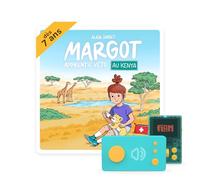 Lunii - Coffret Margot au Kenya - Livre audio interactif de 1h57 à écouter dés 7 ans sur Ma Fabrique à Histoires