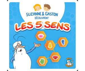 Lunii - Histoire à écouter Suzanne et Gaston découvrent les 5 sens