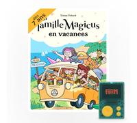 Console Educative - Lunii - Coffret La famille Magicus part en vacances - Livre audio interactif dès 7 ans