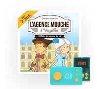 Lunii - L'Agence Mouche à Versailles - Livre audio interactif en français - durée 1h29 - dès 7 ans à écouter sur Ma Fabrique à Histoire ou FLAM