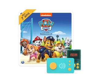 Lunii - Les enquêtes de la Pat' Patrouille - Livre audio interactif en français - durée 0h40 - dès 3 ans à écouter sur Ma Fabrique à Histoires ou FLAM